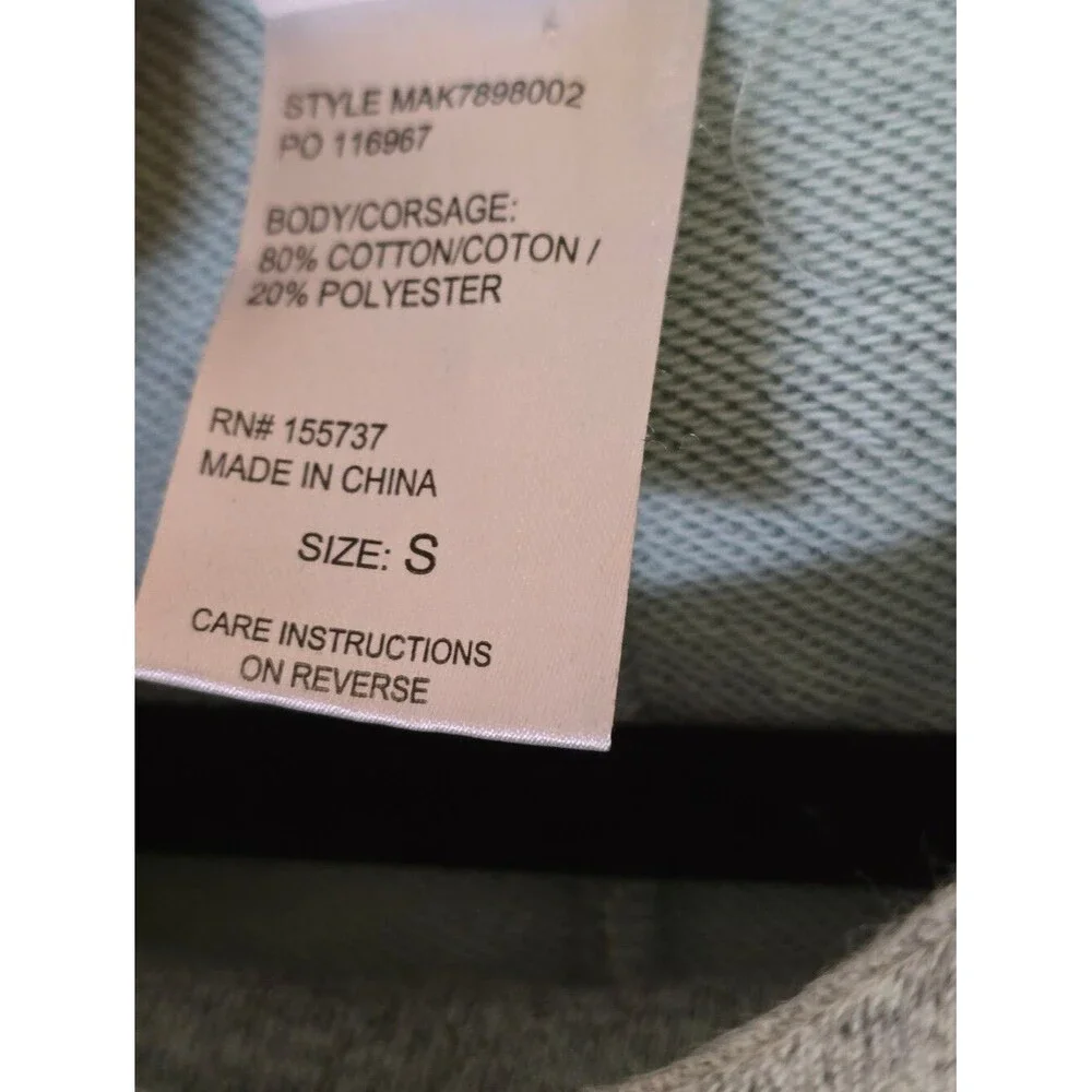 Cinch hoodie Heather Grey Womens Small